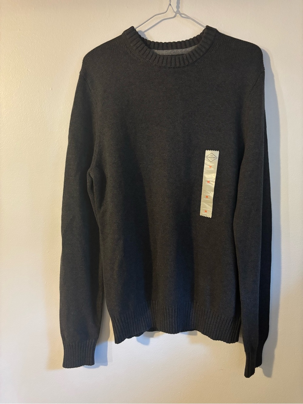 St. John's Bay Men's Dark Gray Crewneck SweaterNWT